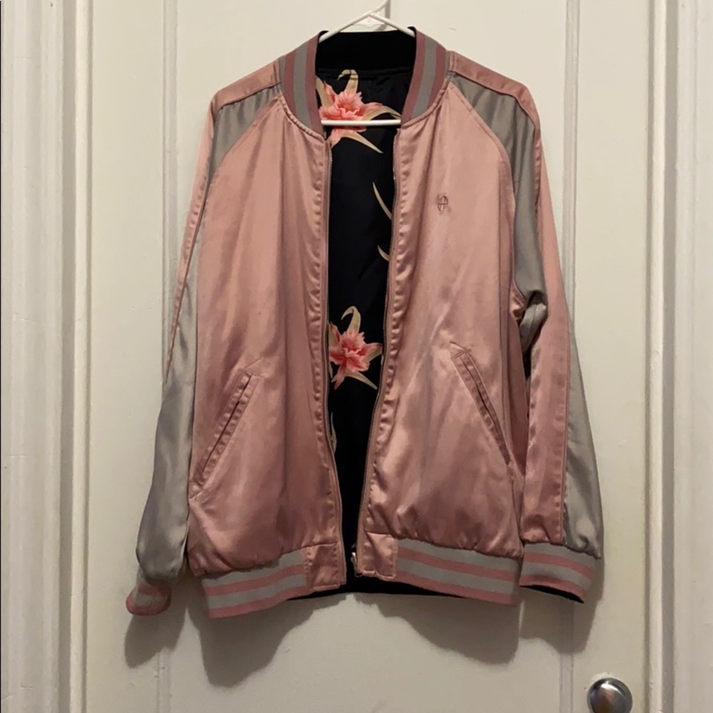 Reversible Varsity Style Jacket